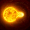 Künstlerische Darstellung des Doppelsternsystems HR 5171. | Foto: ESO