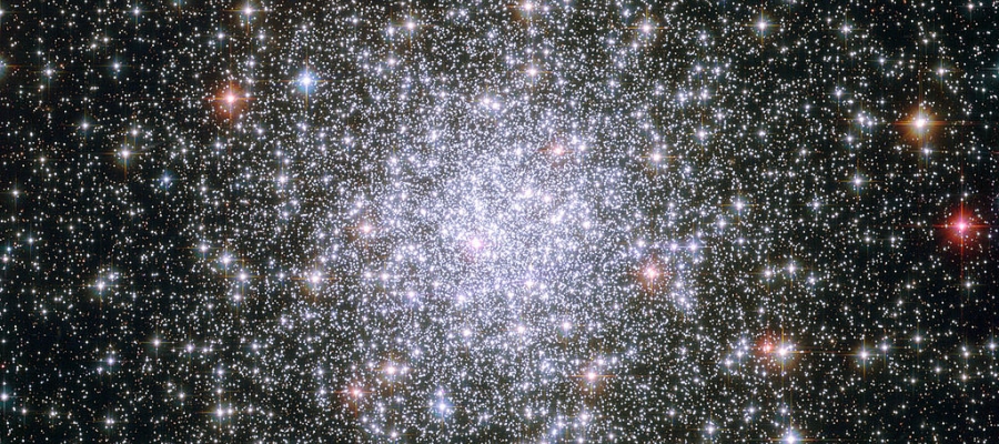 Der Kugelsternhaufen Messier 69 als Symbolbild. | Foto: ESA/Hubble